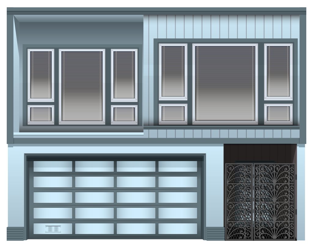 Are garage door windows glass or plastic