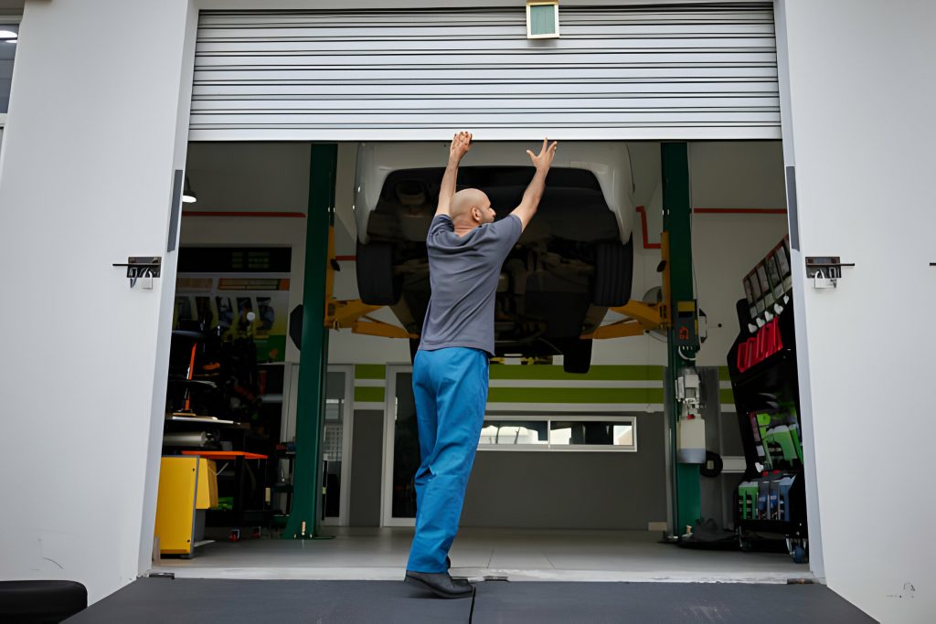 Can you open a garage door without power?