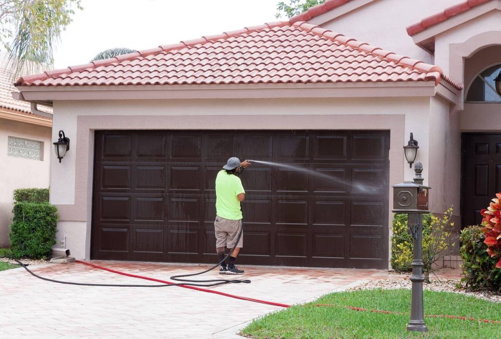 What is the strongest material for a garage door?