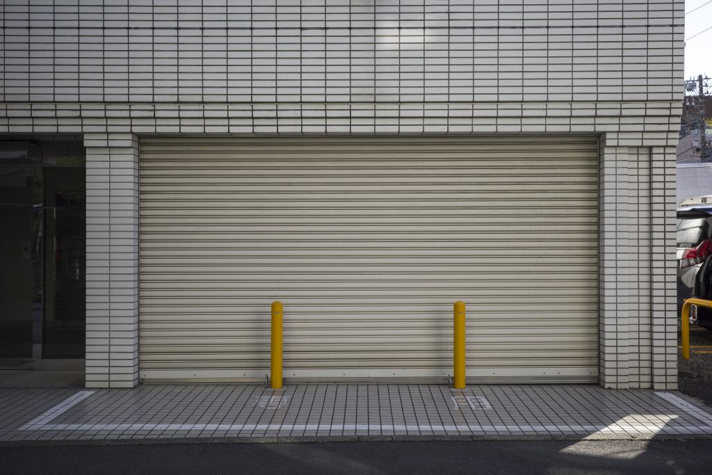 What material is roller garage door